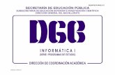 Informática I (Preparatoria México SEP DGB)