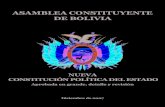 Nueva Constitución Política de Bolivia.  Texto completo aprobado 2007