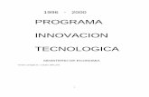 Programa Innovacion Tecnologica PIT