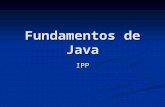 Clase Fundamentos de Java