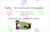 Presentación sobre Módulo Educativo -  Módulo 3: El Currículo Integrado Cancel