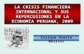 Crisis Financiera Internacional y RepercusionesPeru_EHB