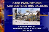 EXPLOSION CALDERA. INVESTIGACION ACCIDENTE Y LECCIONES APRENDIDAS