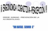 Carga Mental, Ergonomia Cognitiva Dr. Rafael Senior
