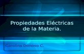 Clase 1- Propiedades Eléctricas de la Materia