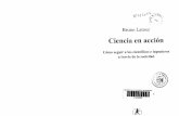 Latour, Bruno. Ciencia en acción