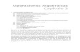 3 Operaciones algebraicas