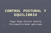 CONTROL POSTURAL Y EQUILIBRIO