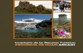 Invent a Rio de Los Recursos Turistico de La Provincia de Huari_Completo