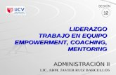 Sesion 12 Liderazgo Empowerment Coaching y Mentoring