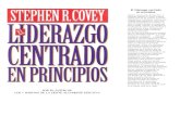 El Liderazgo Centrado en Principios - Stephen R. Covey
