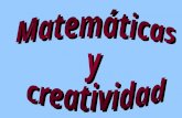 Algunas Consideraciones Sobre Matemáticas y Creatividad