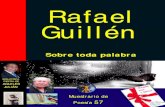 SOBRE TODA PALABRA, ANTOLOGÍA DE RAFAEL GUILLÉN