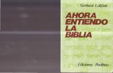 Ahora Entiendo La Biblia - Gerhard Lohfin x Brossa