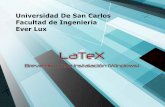 Presentación LaTex