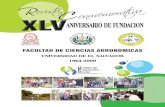 Revista Xlv Aniversario Agronomia, Universidad de El Salvador