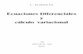 Ecuaciones Diferenciales y Calculo Variacional - Elsgoltz com