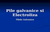Pile Galvanice Si Electroliza