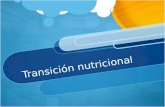 Transicion Nutricional Salud Publica