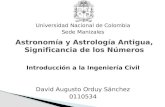 Astronomía Y Astrología Antigua, Significancia De Los