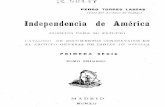 Independencia de America - Catálogo General de Indias Sevilla T I - OCR
