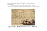 trabajo Cartografía mapas antiguos