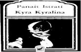 Panait Istrati - Kyra Kyralina