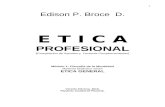 Etica Profesional Folleto Actualizado a Septiembre 2010.