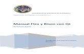 Manual Flex y Bison Con Qt