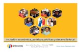 Políticas públicas para la inclusión en Ecuador - JSánchez