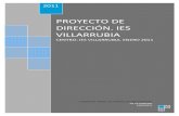 Programa de Direccion Ies Villarrubia 2011