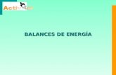 BALANCES DE ENERGIA1