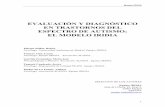 evaluacion y diagnostico AUTISMO-TGD-TEA MODELOIRIDIA