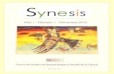 Revista Synesis, Año 1, N° 1, Rosario, primavera de 2010.
