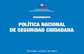 POLÍTICA NACIONAL DE SEGURIDAD CIUDADANA