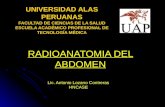 Radioanatomia abdomen