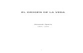 EL ORIGEN DE LA VIDA PDF.