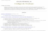 codigos de trabajo Guatemala