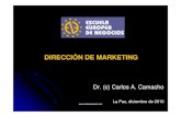 Dirección de Marketing - Carlos Camacho (EEN, 2010)