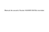 Manual de usuario Router HUAWEI B970b movistar