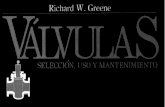 VÁLVULAS, SELECCIÓN, USO Y MANTENIMIENTO - Richard W. Greene