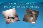 Produccion de Polvos en La Mineria