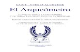 Saint-Yves D'Alveydre El Arqueometro Con Imagenes