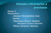 Metales Refractarios y Preciosos1