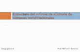 Estructura Del Informe de Auditoria OK