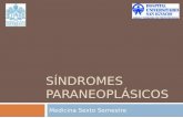 Síndromes Paraneoplásicos