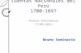 Producto Bruto Interno del Perú 1700-2011