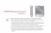 Manual de Usuario LG Shine ME970 KE970_Spain