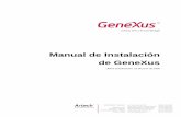 Genexus x Installation Manual Esp