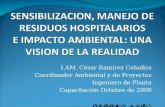 Manejo de Residuos Hospitalarios e Impacto Ambiental Ing. Cesar Ramirez